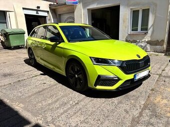Octavia RS 2.0 TDI, 1.majitel, ČR, Záruka, Tažné, Mamba