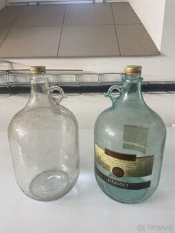 Skleněný demižon 5 l. - 1