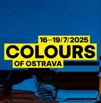 Lístek na Colours of Ostrava JUNIORSKY - 22 let