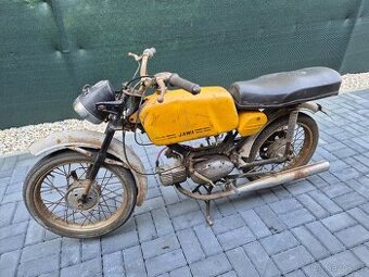 Jawa 23 Mustang bez TP, žlutý původní