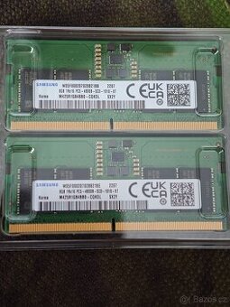 2x Samsung 8GB DDR5 SODIMM