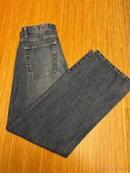 Bershka džíny mid-wais baggy vel. EUR 38