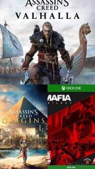 Assassin creed Origins/Valhalla - Mafia trilogy xbox one