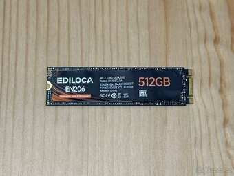 NOVÝ disk SSD M.2 SATA III Ediloca EN206 512GB (1)