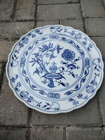 Český cibulák talíř dortový 31 cm