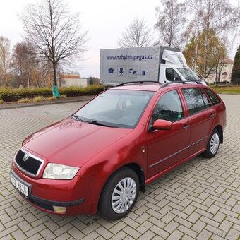 Škoda Fabia 1.4 MPI 50kw, poctivých 123tkm