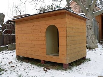 Zateplená bouda pro psy velkých plemen