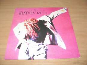 LP - SIMPLY RED - A NEW FLAME - WEA / 1989