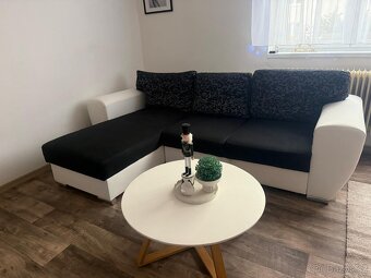 Sedací souprava rohová rozkládací, úložný prostor