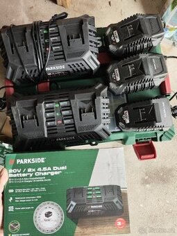 Nabíječky Parkside 20V různé