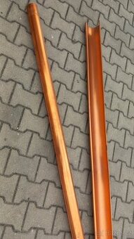 Méděné okapy, trubky, háky, rohy, čela