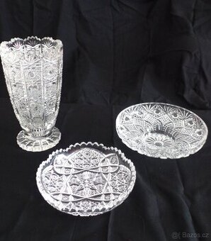 Broušené křišťálové sklo