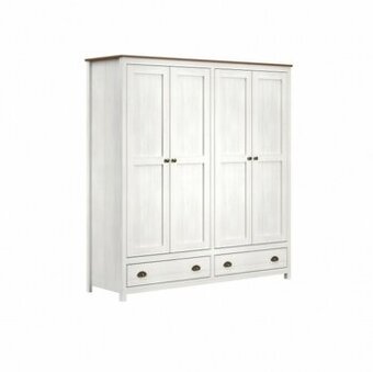 Dřevěná skříň 4dveřová TOPAZIO