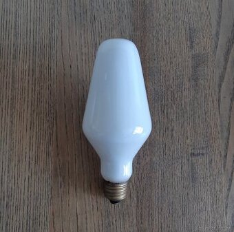 2 velké vintage žárovky Polam 60W a 100W, závit E27