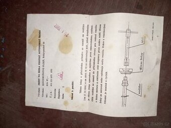 Frézy na sedla ventilů SKODA KOMPLETNÍ SADA 