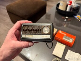 Retro tranzistorové rádio Neckermann Twentone – 70. léta – k