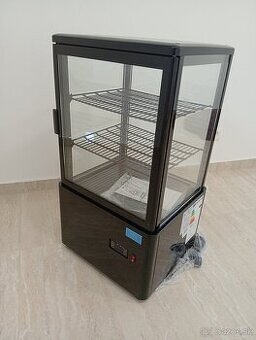 Stolní chladící vitrínka černá 58 litrová