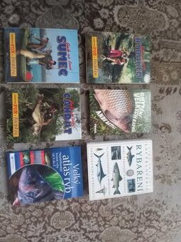 Rybářské zachovalé knihy