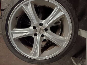 Alu 18 5x100 8J18 et 35 225/40 18