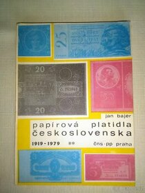 Prodám knihu Papírová platidla Československa 1919-1979