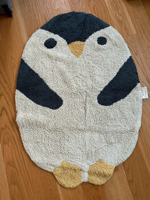 Ručně tkaný koberec - Tučňák