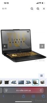 Prodám herní notebook ASUS TUF Gaming A17.