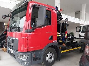 NOVÝ MAN TGL 12.250 S HYDRAULICKOU RUKOU + NOSIČ KONTEJNERU