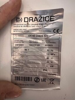 Elektrický ohřívač Dražice OKHE ONE/E 120