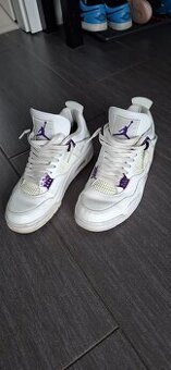 Prodám boty Air Jordan 4 Purple metallic velikost 42