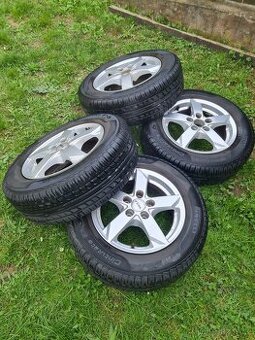 Alu kola Rial + letní pneu Pirelli