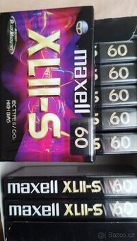 Prodám 10x audiokazety Maxell XLII-S60