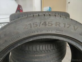 SLEVA Pneu PremiumContact 6, 215/45 R17 87 V, 4 ks, 5-6 mm
