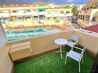 Útulné studio na prodej v Costa Adeje – 45 m², terasa, bazén