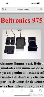 Beltrinics 975 antiradar