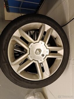 ALU Renault Originál 5x108 sada + senzory - 1