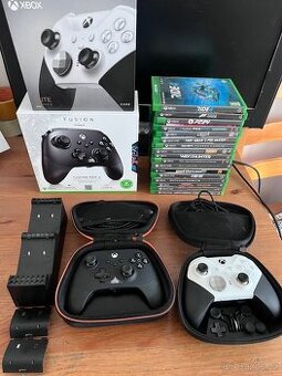 Hry a ovladače Xbox One a Series X