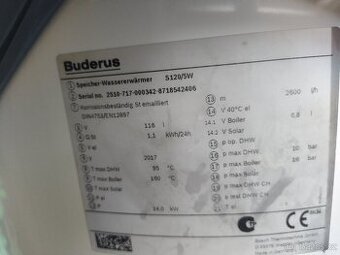 Zásobník Buderus 120l
