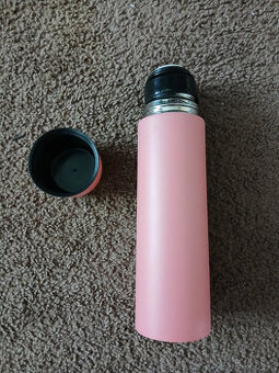 Růžová termoska 400ml