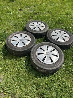 Plechová kola na Transporter, 6.5Jx16H2; zimní 215/65 R16C