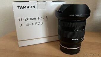 TAMRON 11-20 mm f/2,8 Di III-A RXD pro Sony E