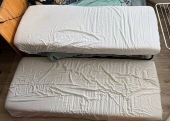 Dva pěnové matrace 80x200 IKEA