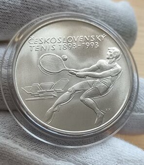 AG 500kčs Československý Tenis 1993 sbírkový stav