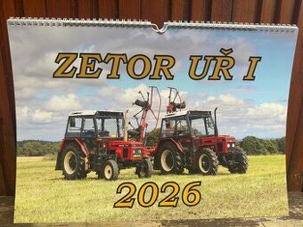 KALENDÁŘE S TRAKTORY ZETOR NA ROK 2026