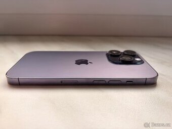 iPhone 14 Pro 256GB, deep purple, 78% 🔋 + QuadLock