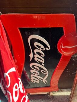 Světelná cedule coca cola + slunečník