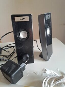 Reproduktor Génius-30 Kč.Nabíječky,USB...