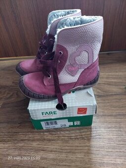 Zimní boty Fare vel.28
