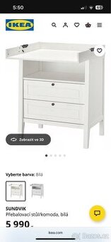 Přebalovací komoda