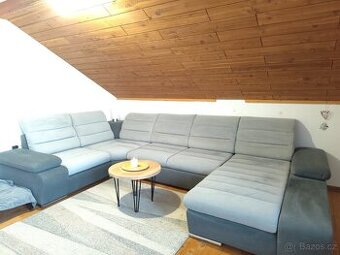 Rozkládací sedací souprava do U