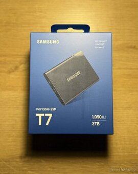 Samsung T7 2TB | Externí SSD | Nový | Záruka